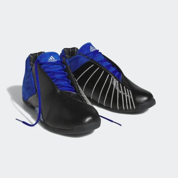 adidas T-Mac 3 Restomod Core Black Royal Blue - Picture 7 of 9
